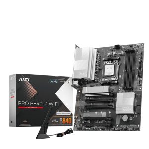Msi Pro B840 P Wifi 8000mhz (oc) Ddr5 Socket Am5 M.2 Hdmi Atx Moederbord 1