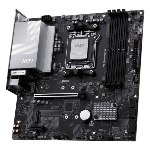 Msi Pro B840m P Wifi6e 8000mhz (oc) Ddr5 Am5 Socket M.2 Hdmi Matx Moederbord 3