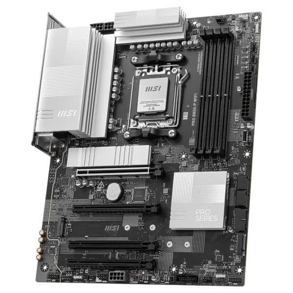 Msi Pro B850 P Wifi 8200mhz (oc) Ddr5 Socket Am5 M.2 Hdmi Atx Moederbord 3