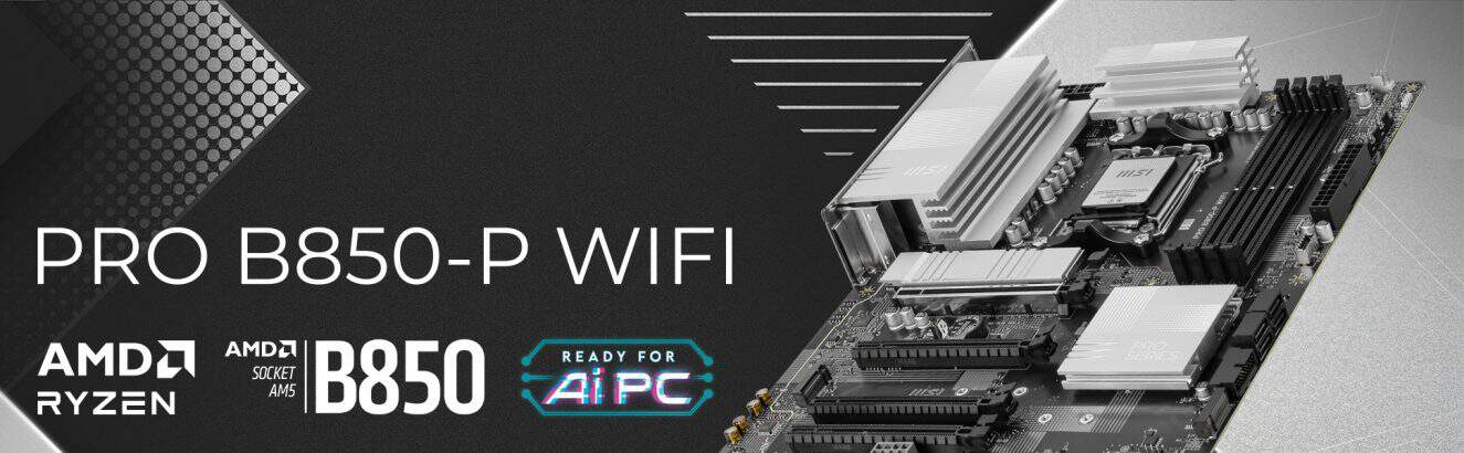 MSI PRO B850-P WIFI Moederbord h1