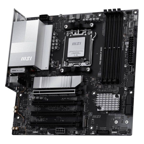 Msi Pro B850m P Wifi 8200mhz (oc) Ddr5 Am5 Socket M.2 Hdmi Dp Matx Moederbord 3