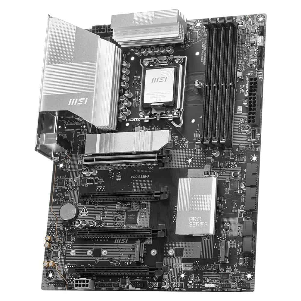 Msi Pro B860 P 8800mhz (oc) Ddr5 Socket Lga1851 M.2 Hdmi Dp Atx Moederbord 3