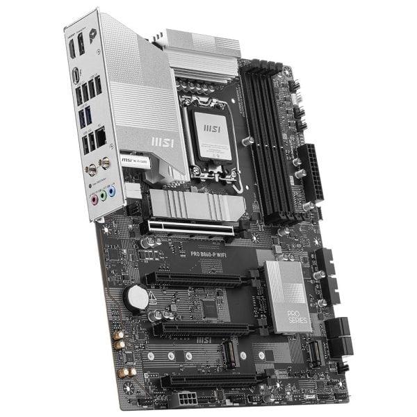 Msi Pro B860 P Wifi 8600mhz (oc) Ddr5 Socket Lga1851 M.2 Hdmi Dp Thunderbolt Atx Moederbord 4
