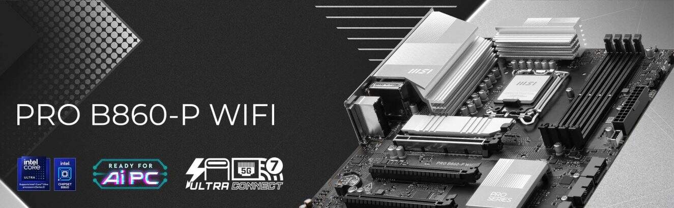 MSI PRO B860-P WIFI Moederbord h1