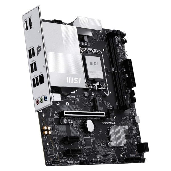 Msi Pro H810m B 6400mhz (oc) Ddr5 Lga1851 M.2 Hdmi Dp Matx Moederbord 4