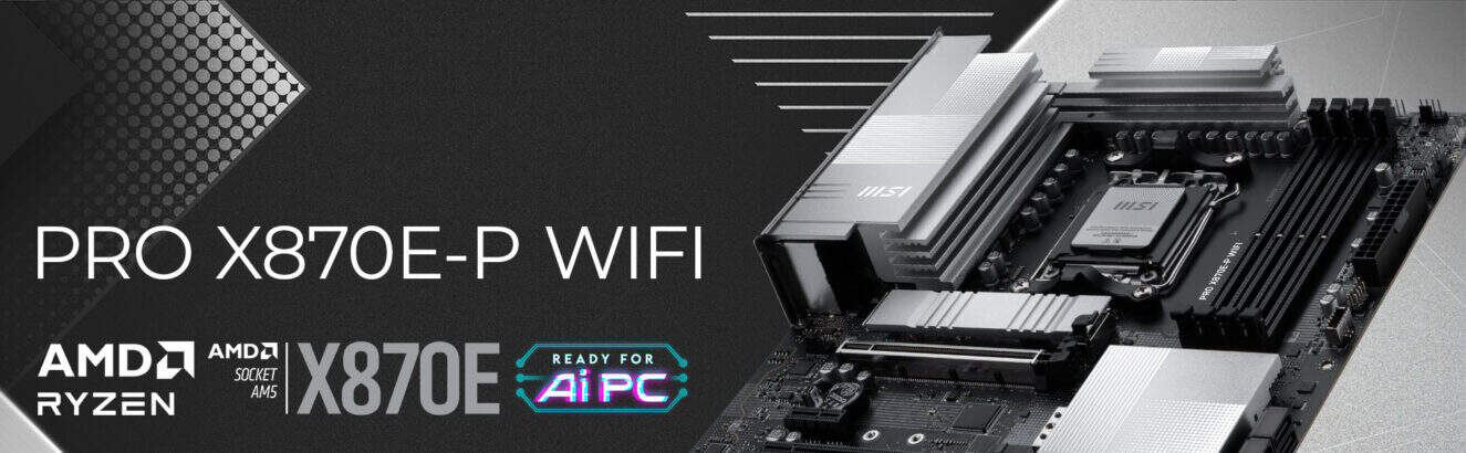 MSI PRO X870E-P WIFI Moederbord H1