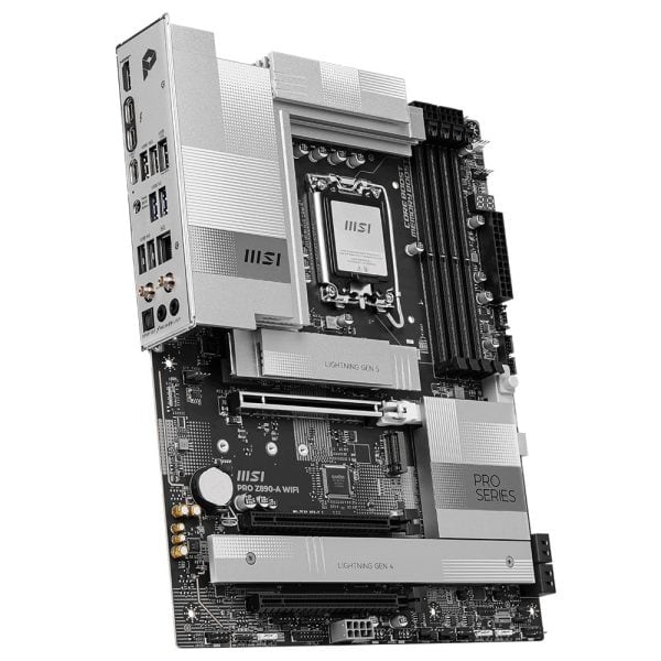 Msi Pro Z890 A Wifi 9200mhz (oc) Ddr5 Lga1851 M.2 Hdmi Dp Atx Moederbord 4