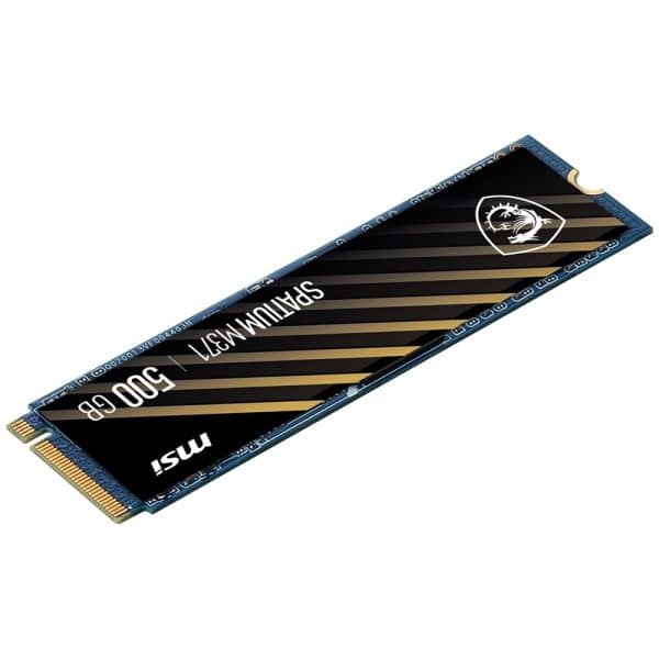 Msi Spatium M371 500gb Pcie Nvme Lezen 2200mb – Schrijven 1150mb M.2 Ssd 5