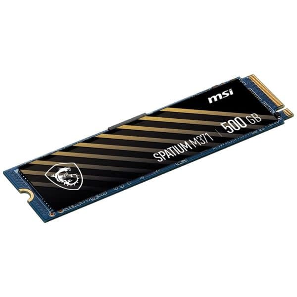 Msi Spatium M371 500gb Pcie Nvme Lezen 2200mb – Schrijven 1150mb M.2 Ssd 6