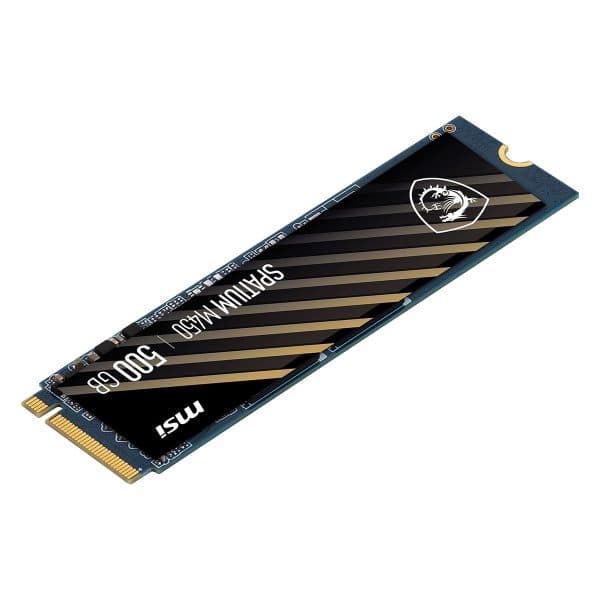 Msi Spatium M450 500gb Pcie Gen4 X4 Lezen 3600mb – Schrijven 2300mb M.2 Ssd 5