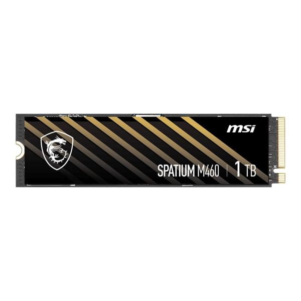 Msi Spatium M460 1tb Nvme Pcie Gen4 X4 Lezen 5000mb – Schrijven 4500mb M.2 Ssd 2