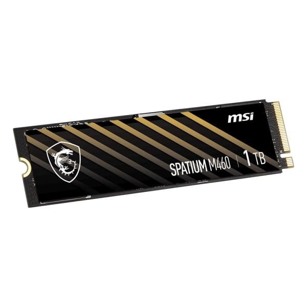 Msi Spatium M460 1tb Nvme Pcie Gen4 X4 Lezen 5000mb – Schrijven 4500mb M.2 Ssd 4