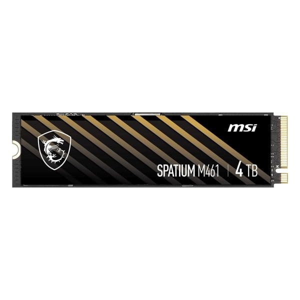 Msi Spatium M461 4tb Nvme Pcie Gen4 X4 Lezen 5000mb – Schrijven 4200mb M.2 Ssd 2