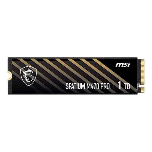 Msi Spatium M470 Pro 1tb Nvme Pcie Gen4 X4 Lezen 6000mb – Schrijven 4500mb M.2 Ssd 2