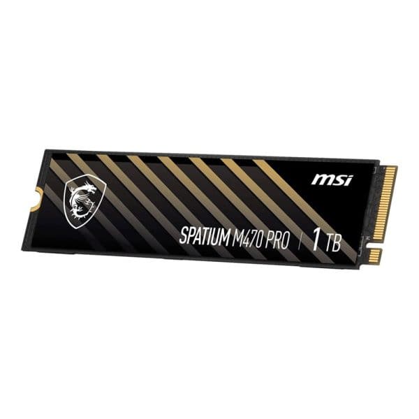 Msi Spatium M470 Pro 1tb Nvme Pcie Gen4 X4 Lezen 6000mb – Schrijven 4500mb M.2 Ssd 3