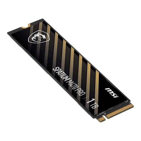 Msi Spatium M470 Pro 1tb Nvme Pcie Gen4 X4 Lezen 6000mb – Schrijven 4500mb M.2 Ssd 5