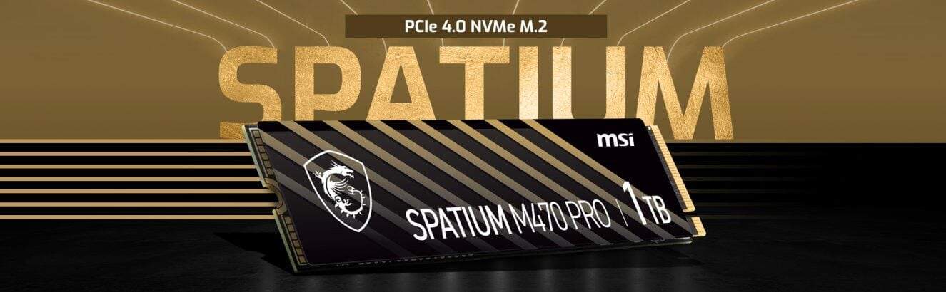 MSI SPATIUM M470 PRO 1TB M.2 SSD H1