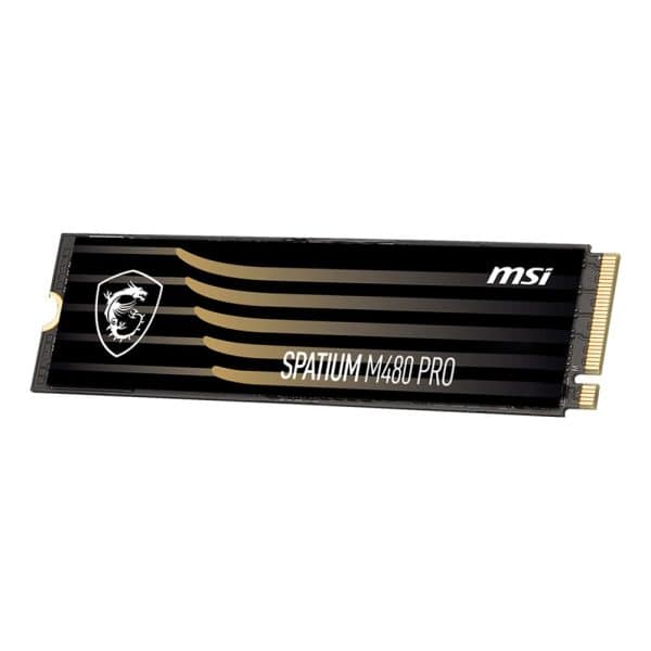 Msi Spatium M480 Pro 1tb Pcie Nvme Lezen 7400mb – Schrijven 6000mb M.2 Ssd 3