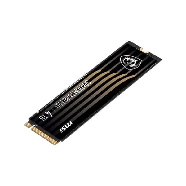 Msi Spatium M480 Pro 4tb Nvme Pcie Gen4 X4 Lezen 7400mb – Schrijven 7000mb M.2 Ssd 3