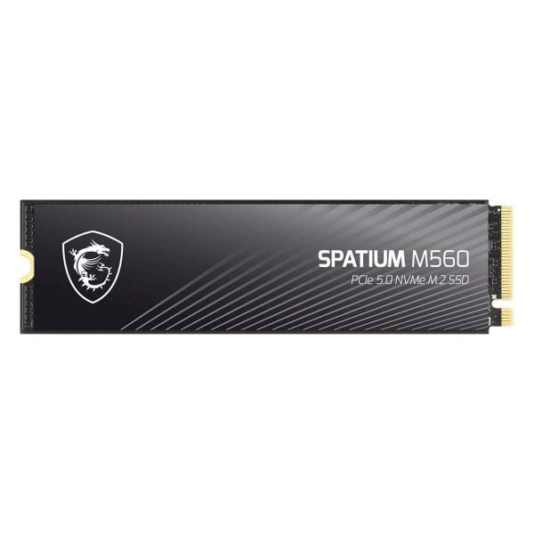 Msi Spatium M560 1tb Nvme Pcie Gen5 X4 Lezen 10200mb – Schrijven 8400mb M.2 Ssd 2
