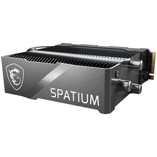 Msi Spatium M580 Frozr 2tb Pcie Gen5 X4 Met Koeler Lezen 14600mb – Schrijven 12700mb M.2 Ssd 13