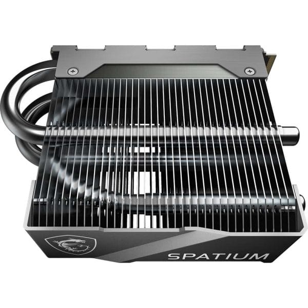 Msi Spatium M580 Frozr 2tb Pcie Gen5 X4 Met Koeler Lezen 14600mb – Schrijven 12700mb M.2 Ssd 14