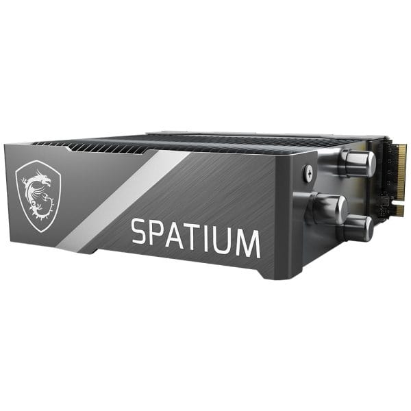 Msi Spatium M580 Frozr 2tb Pcie Gen5 X4 Met Koeler Lezen 14600mb – Schrijven 12700mb M.2 Ssd 4