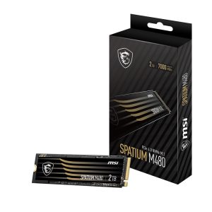 Msi Ssd Spatium M480 Pro 2tb Nvme Lezen – 7400 Schrijven – 7000 M.2 Ssd 1