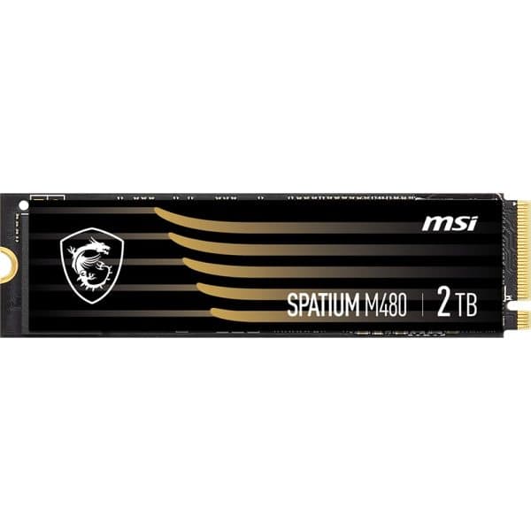 Msi Ssd Spatium M480 Pro 2tb Nvme Lezen – 7400 Schrijven – 7000 M.2 Ssd 2