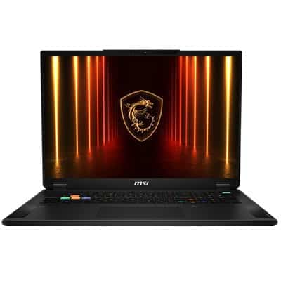 High-performance MSI gaming laptop met verlichte toetsenbord en krachtige graphics voor optimale gaming ervaring.