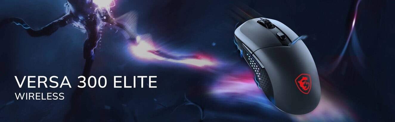 MSI VERSA 300 ELITE W Gaming Muis h1