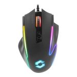 Speedlink DECUS NX RGB Gamingmuis - Rubber/Zwart