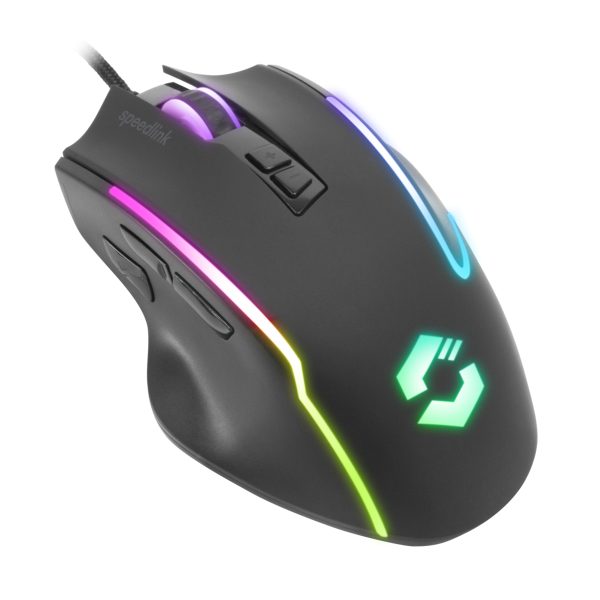 Speedlink Decus Nx Rgb Gamingmuis Rubber Zwart 2