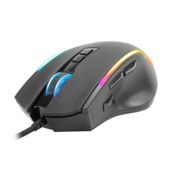 Speedlink Decus Nx Rgb Gamingmuis Rubber Zwart 3