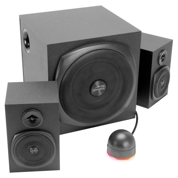 Speedlink Gravity Lt 2 1 Subwoofer Systeem Zwart 3