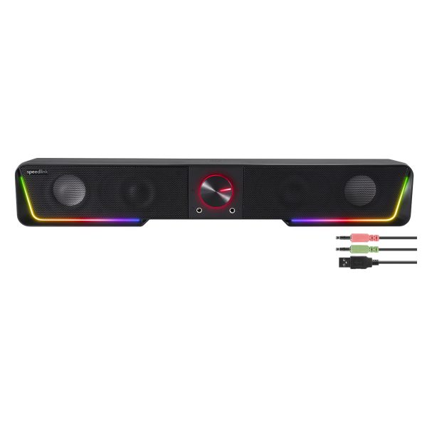 Speedlink Gravity Rgb Stereo Soundbar Zwart 2