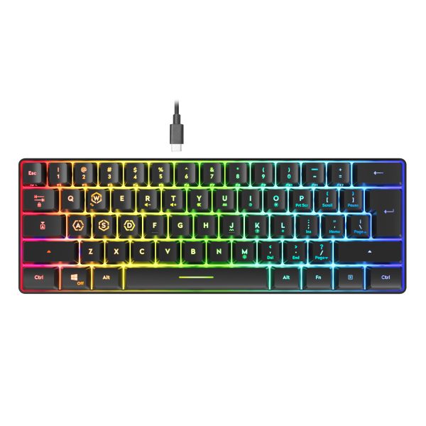 Speedlink Letos Rgb 60 Gamingtoetsenbord Zwart Us Layout 6
