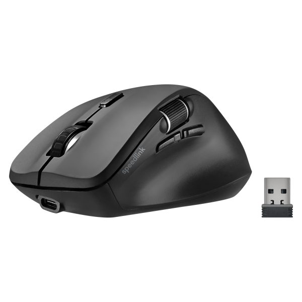 Speedlink Libera Oplaadbare Stille Draadloze Bluetooth Muis Rubber Zwart 2