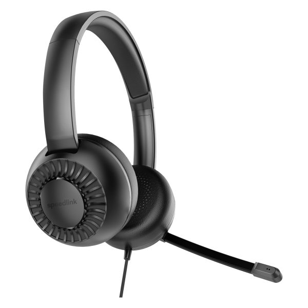 Speedlink Metis Usb Stereo Headset 3 5mm Jack Met Usb Geluidskaart Zwart 3