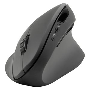 Speedlink Piavo Draadloze Ergonomische Verticale Muis Rubber Zwart 2
