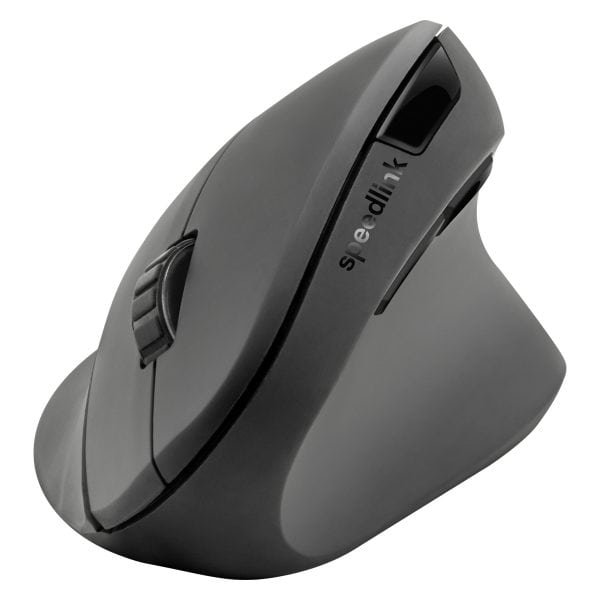 Speedlink Piavo Draadloze Ergonomische Verticale Muis Rubber Zwart 2