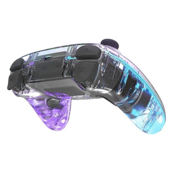 Speedlink Rait Nx Rgb Gamepad Draadloos Bedraad Helder Transparant Pc Android Switch Oled Lite 3