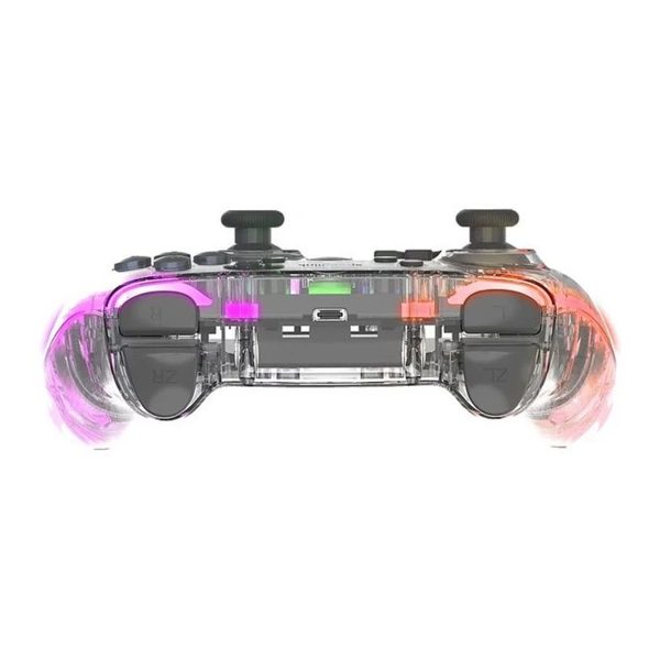 Speedlink Rait Nx Rgb Gamepad Draadloos Bedraad Helder Transparant Pc Android Switch Oled Lite 4