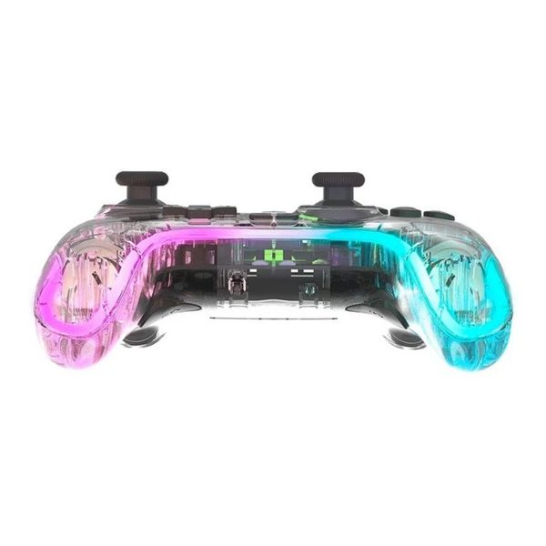Speedlink Rait Nx Rgb Gamepad Draadloos Bedraad Helder Transparant Pc Android Switch Oled Lite 5