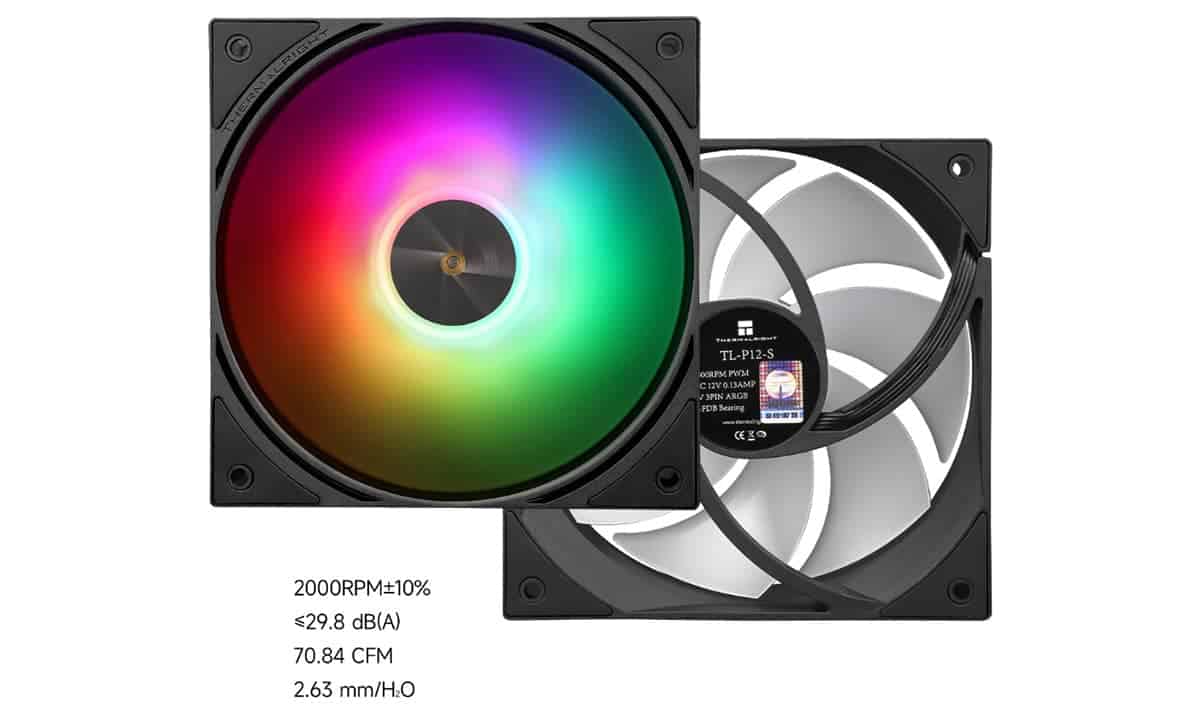 Stille 120 mm Ventilator