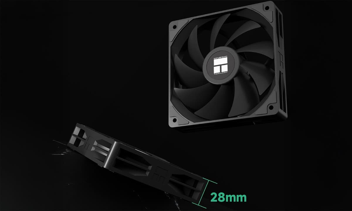 Stille 120 mm Ventilator