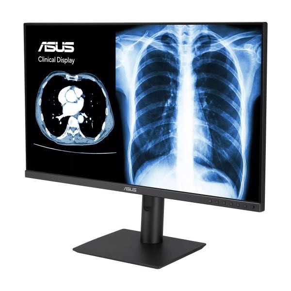 ASUS MH2441A 23.8 inch IPS monitor met 2K QHD-resolutie en pivotfunctie, ideaal voor professioneel gebruik en gaming.