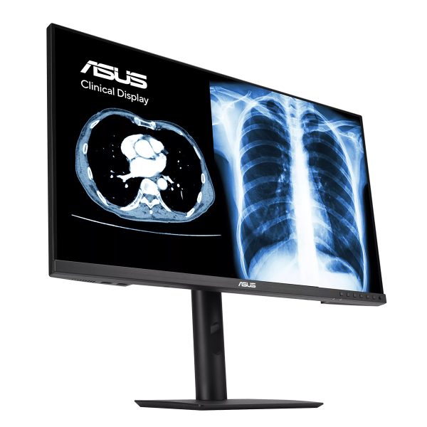 ASUS MH2741A 27 inch 2K QHD IPS monitor met pivotfunctie, ideaal voor professioneel gebruik en gaming.