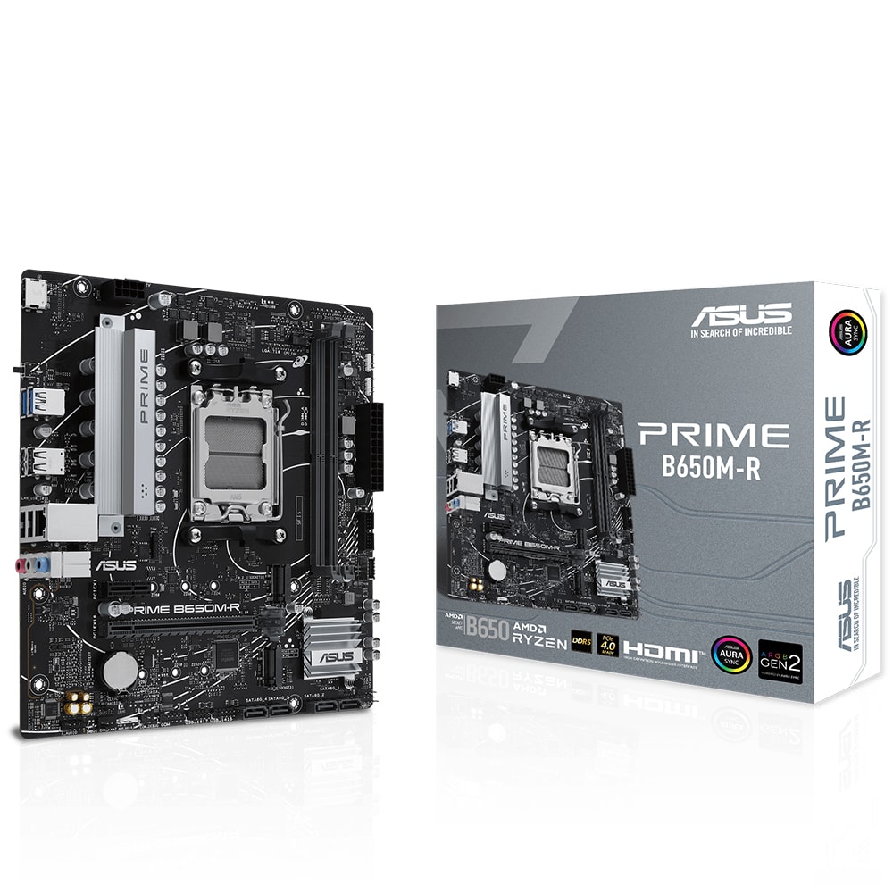 Asus Prime B650m R 7200mhz Oc Ddr5 Socket Am5 M 2 Hdmi Matx Moederbord