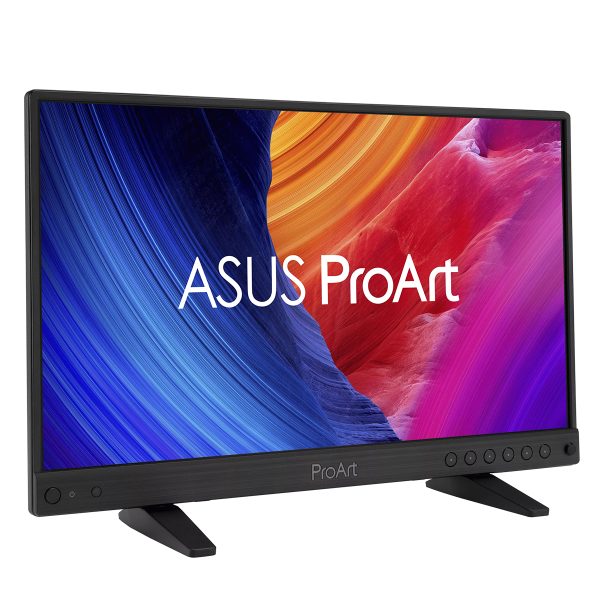 ASUS ProArt 15.6 inch 4K UHD IPS monitor met kleurrijke display, ideaal voor creatieve professionals en gamers. Hoogwaardige beeldkwaliteit en 60Hz verversingssnelheid.